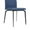Armen Living Lyon Blue Fabric and Metal Dining Room Chairs, PK2 LCLYSIBLUE - alternate 7